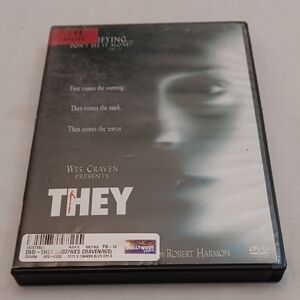 Wes Craven Presents THEY DVD - Black Case